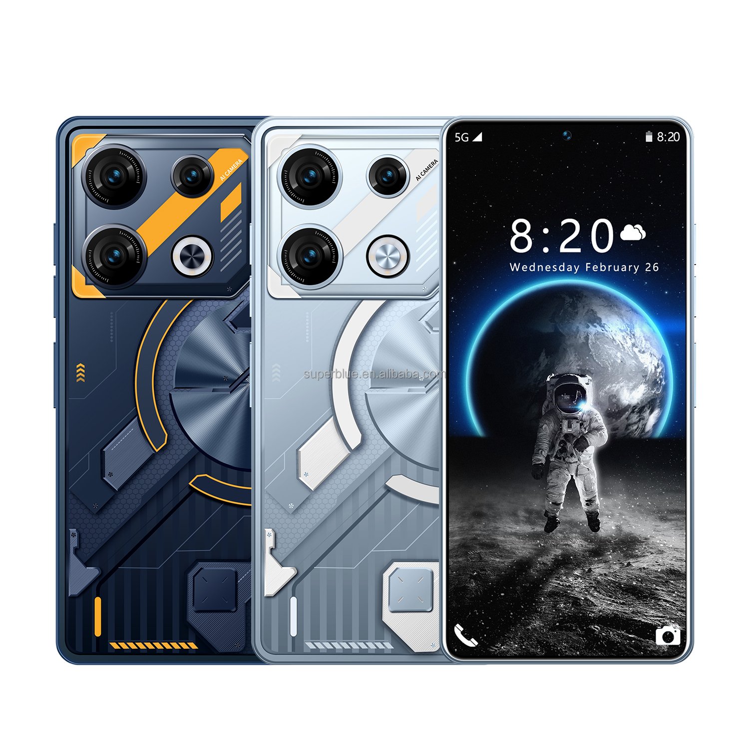 Global Unlocked Version For Original GT10 PRO Octa Core Facial Recognition Supports 10W Fast Charging 3500MAH Mobile Phone